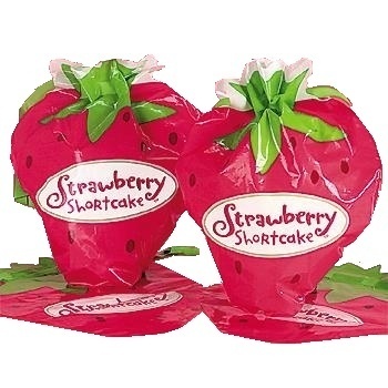 Strawberry Shortcake Lolly/Treat Bags (Pack of 8)