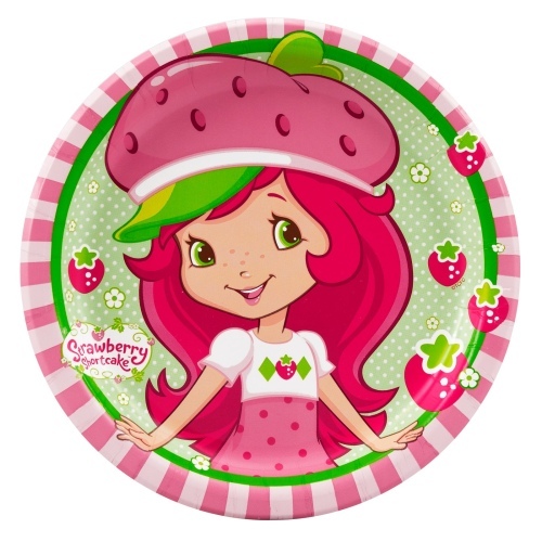 Strawberry Shortcake Small Paper Plates (Pack of 8)