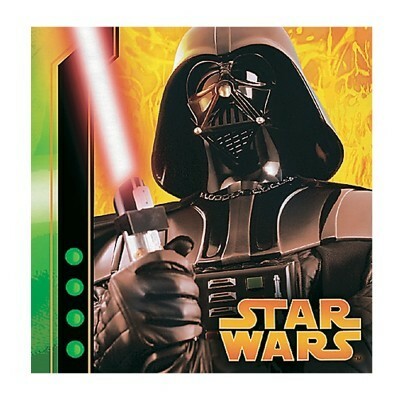Star Wars Large Napkins / Serviettes (Pack of 16)