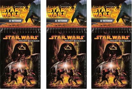 Star Wars Notebooks (Pack of 3)