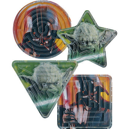Star Wars Maze Games (Pack of 4)