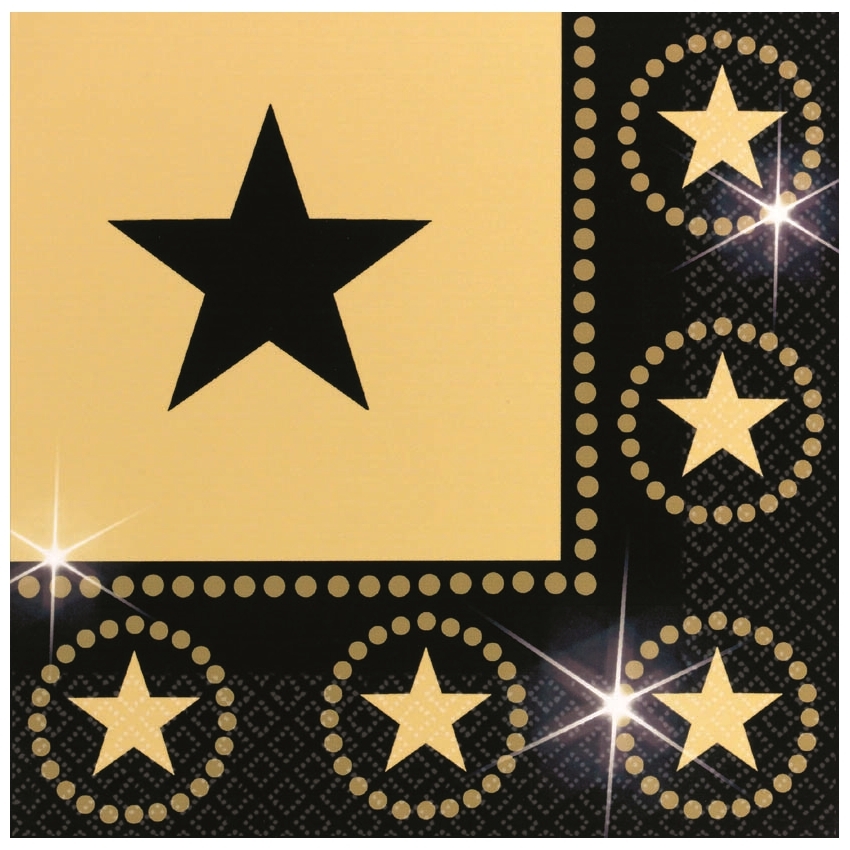Star Attraction Large Napkins / Serviettes (Pack of 16)