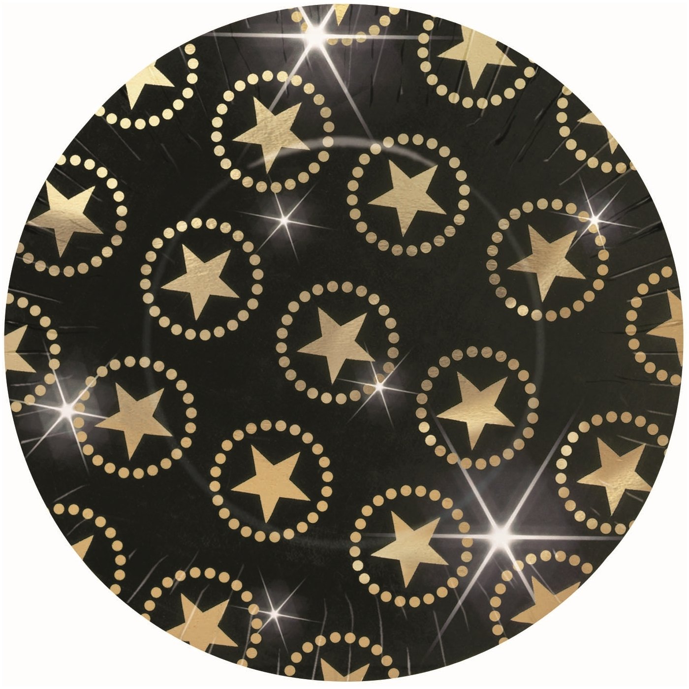 Star Attraction Large Paper Plates (Pack of 8)