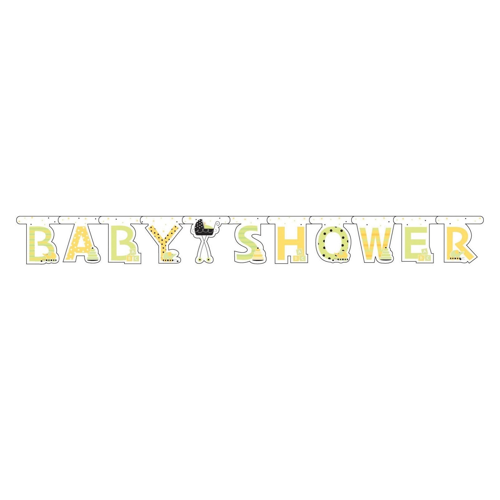 Stroller Fun Baby Shower Banner
