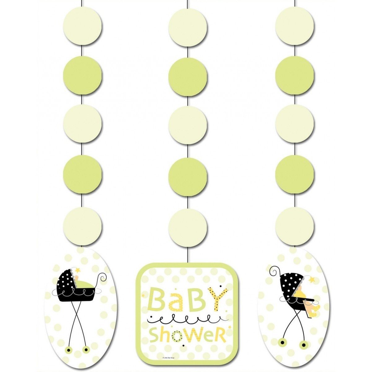 Stroller Fun Hanging Cutouts (Pack of 3)