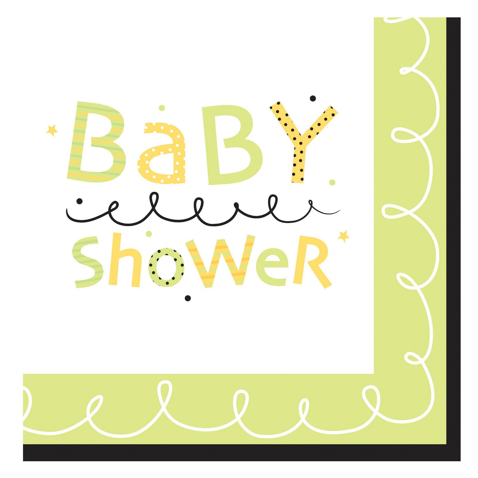 Stroller Fun Large Napkins / Serviettes (Pack of 16)