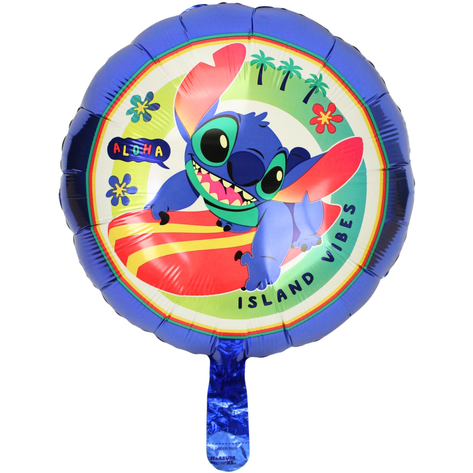 Aloha Stitch Island Vibes Round Helium Balloon 33cm