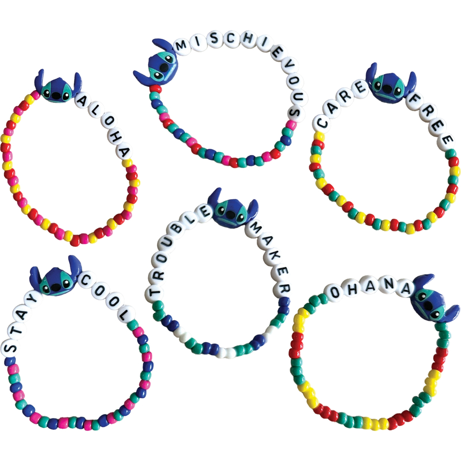 Lilo & Stitch Friendship Bracelets (Pack of 6)