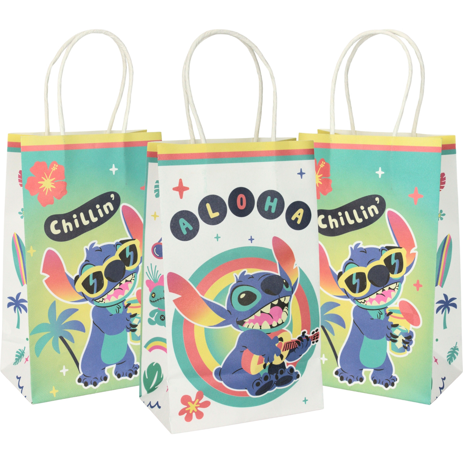 Lilo & Stitch Paper Gift Bags (Pack of 8)  
