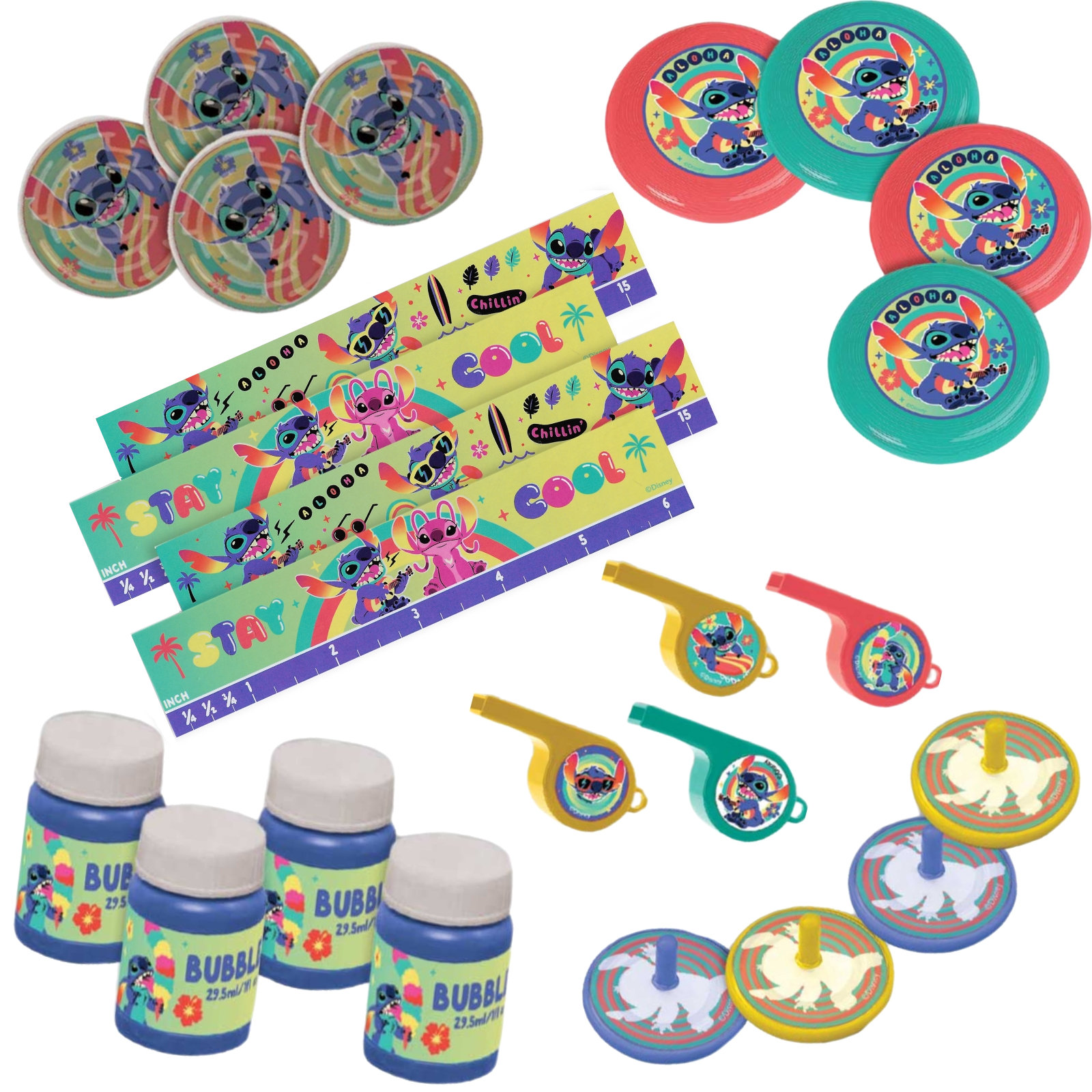 Lilo & Stitch Party Favour Pack (24 Pieces) 