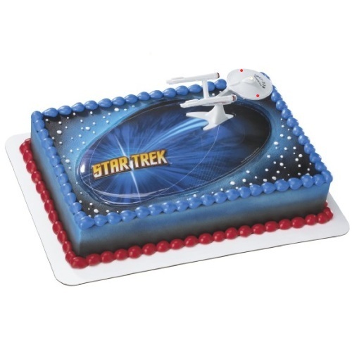 Star Trek Enterprise Cake Decoration Kit