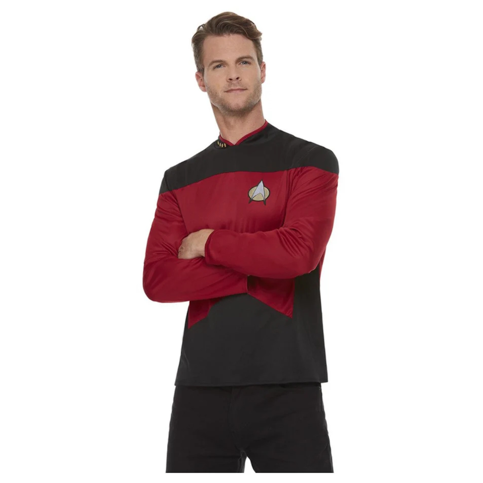 Star Trek The Next Generation Command Uniform Men's Top Medium