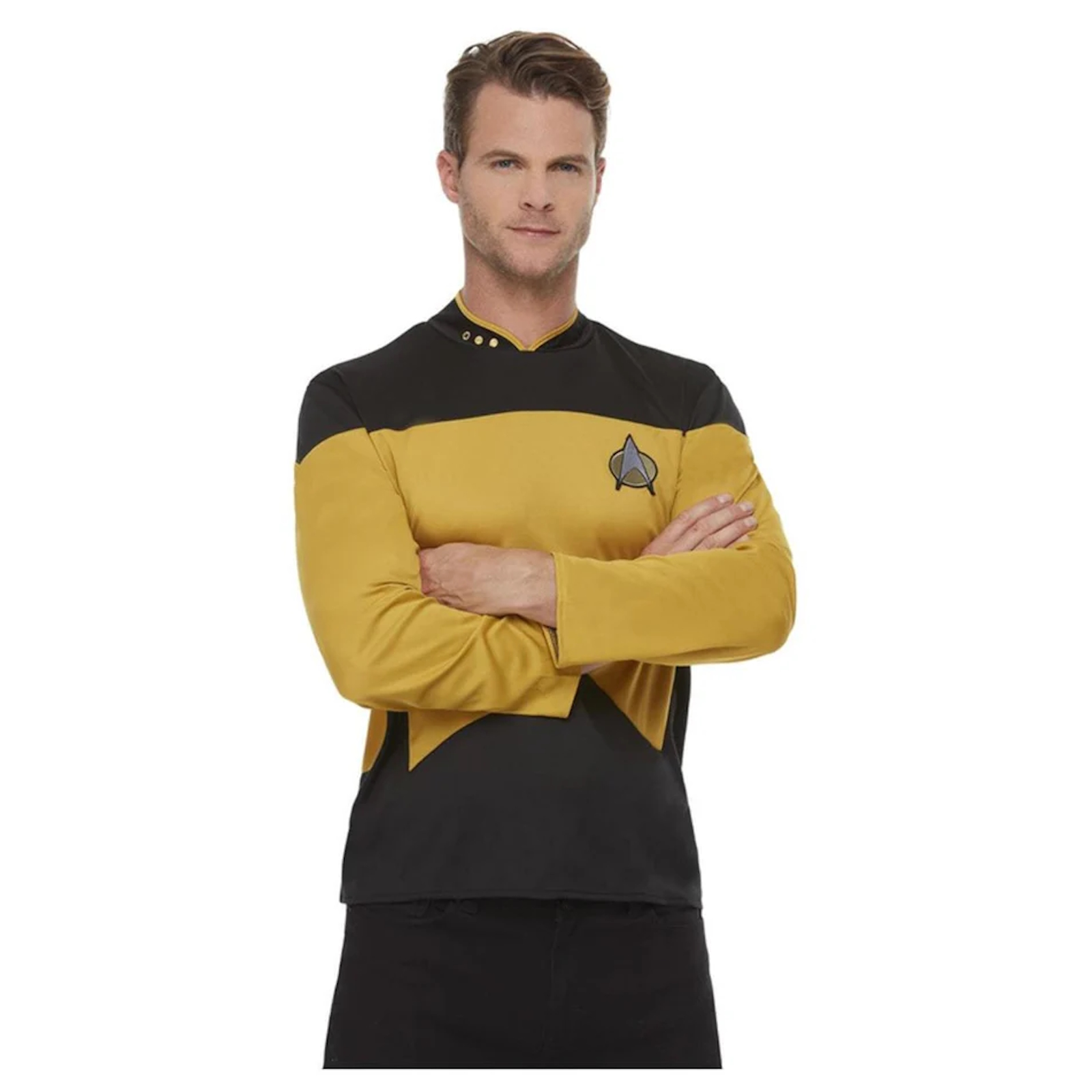 Star Trek The Next Generation Operations Uniform Men's Top Large