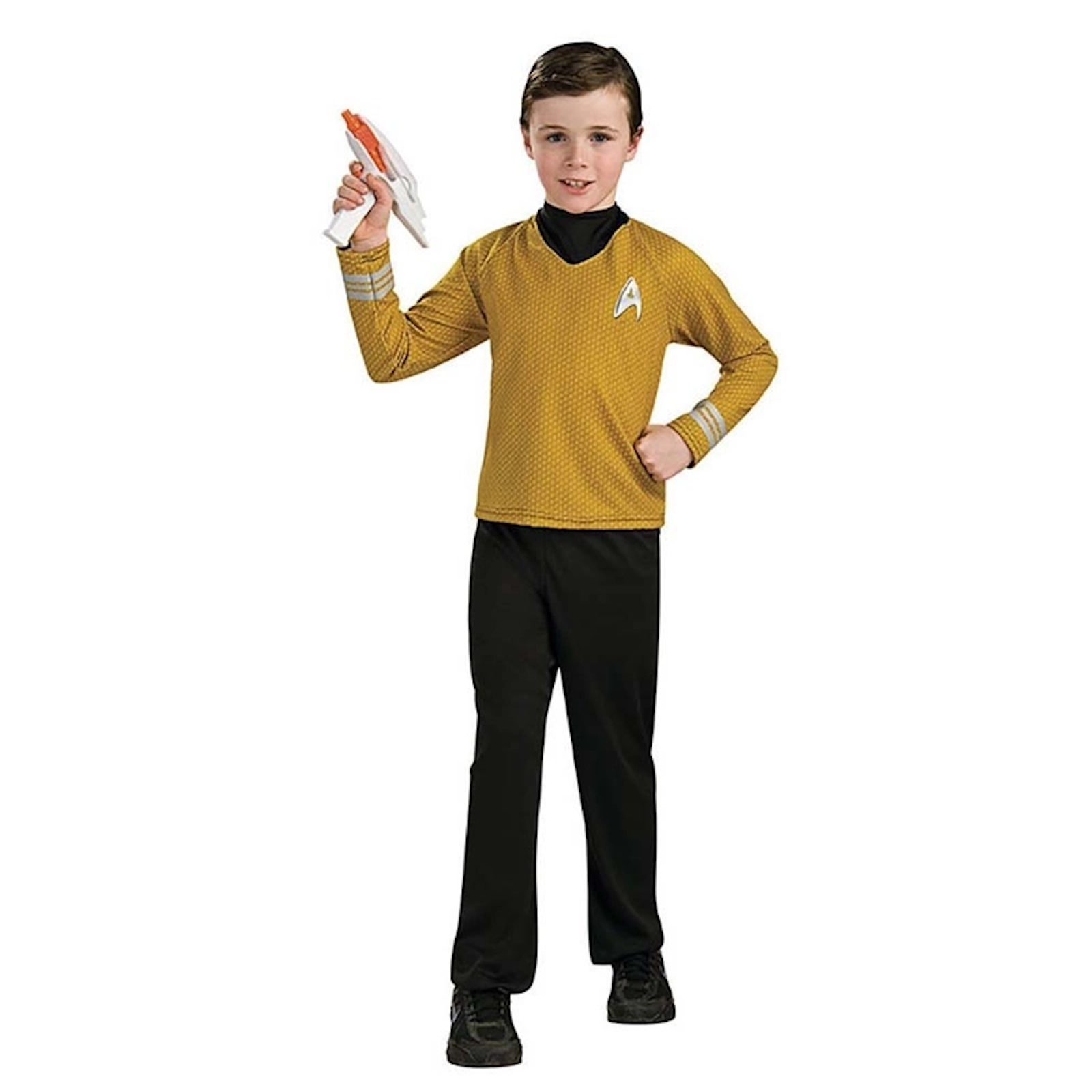 Star Trek Movie Deluxe Gold Shirt Child Costume Medium