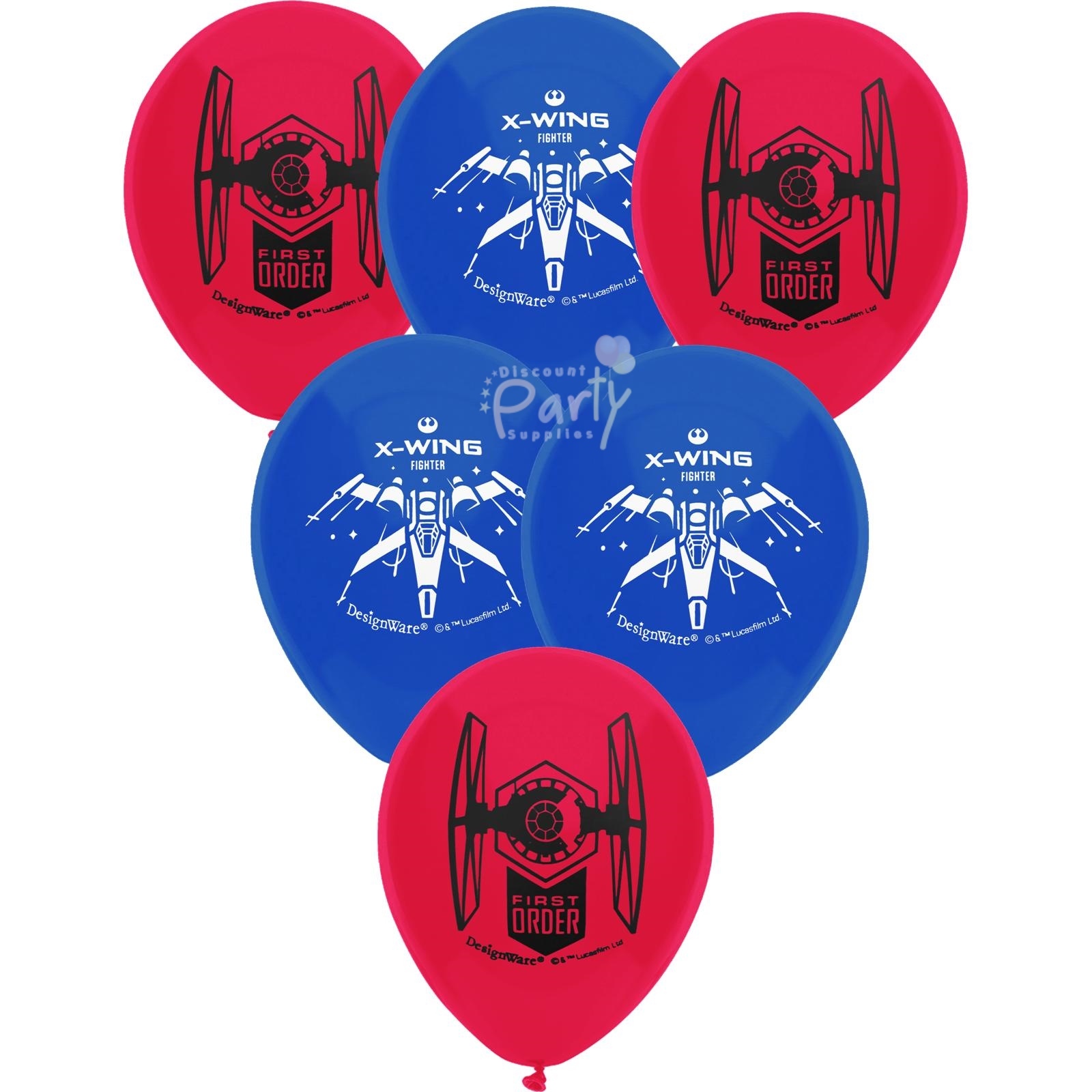 Star Wars The Force Awakens Balloons (Pack of 6)