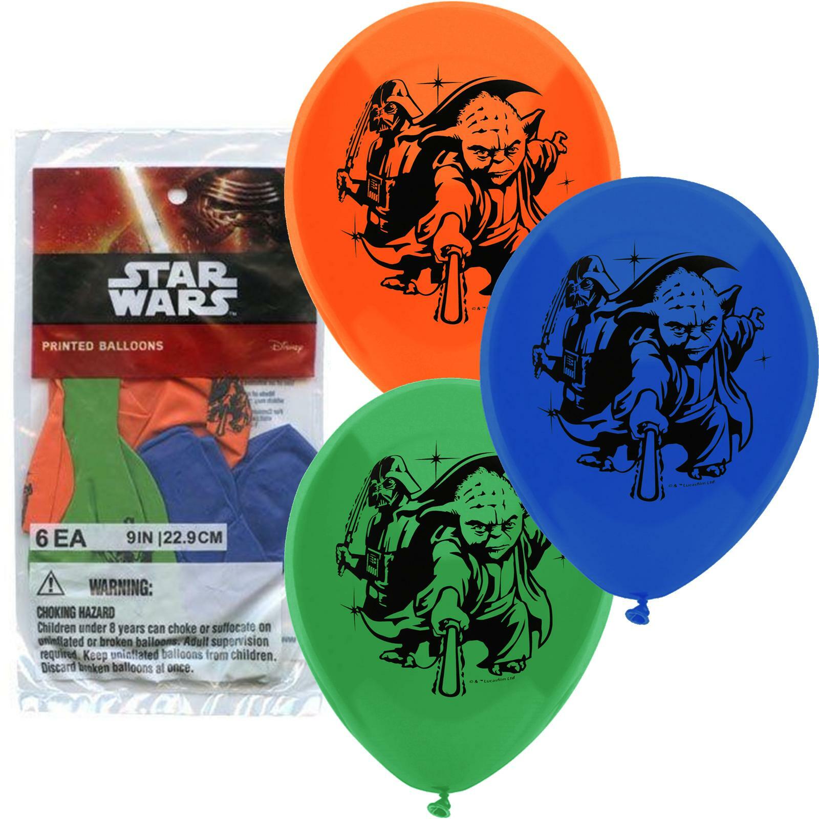 Star Wars Printed Balloons (Pack of 6)