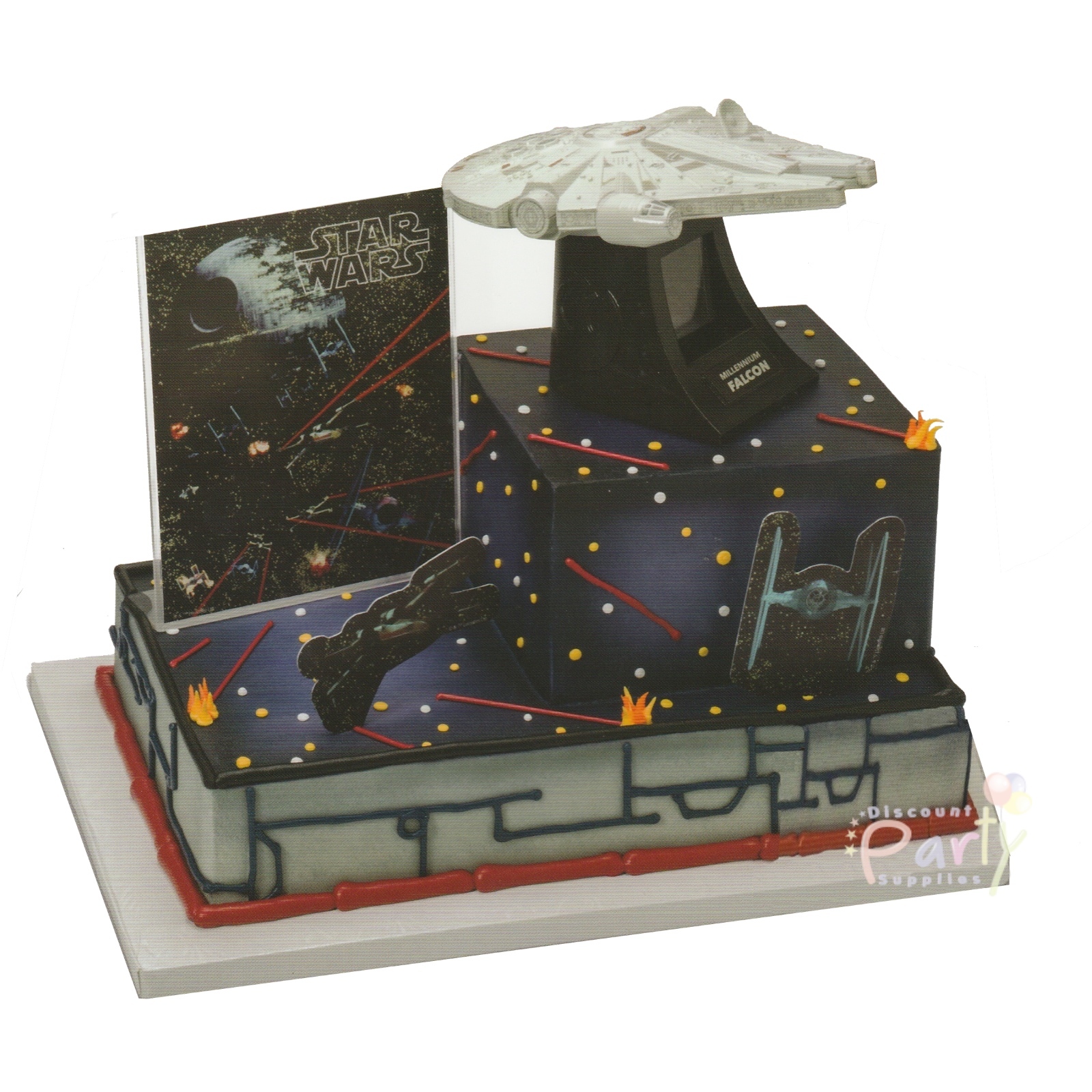 Star Wars Millennium Falcon Cake Decoration Set