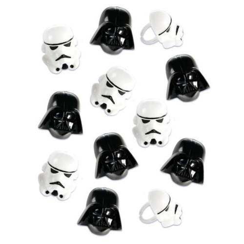 Star Wars Cupcake Rings (Pack of 12)