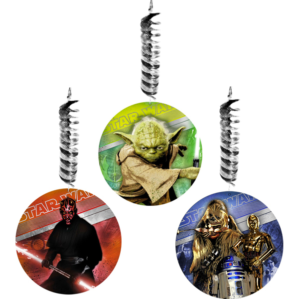 Star Wars Generations Dangling Decorations (Pack of 3)