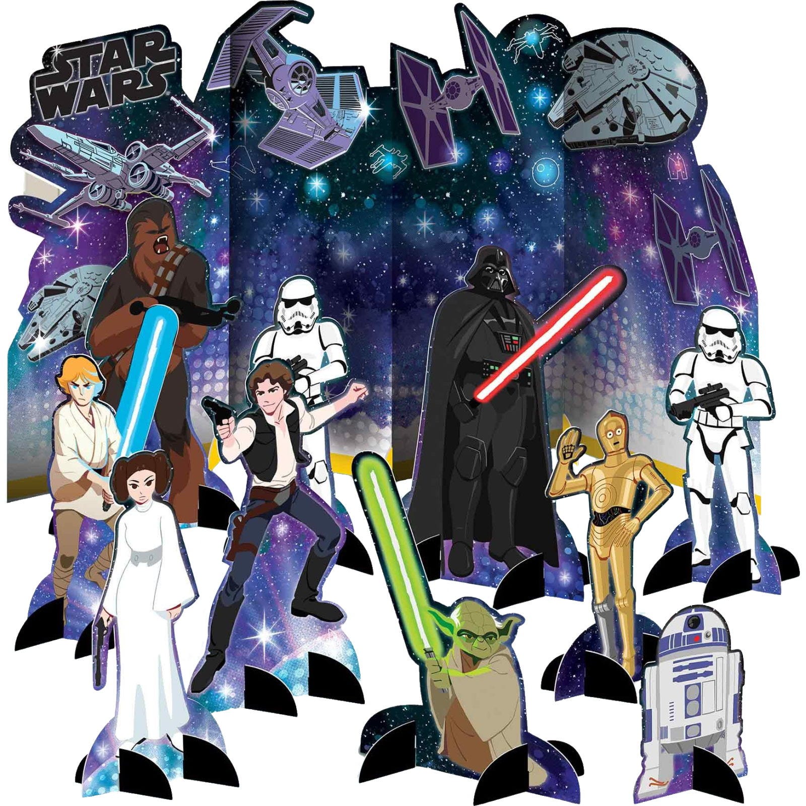 Star Wars Galaxy Table Decorating Kit