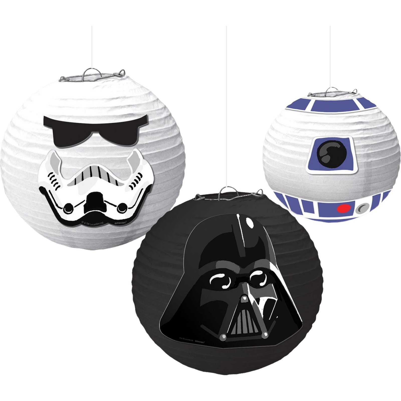 Star Wars Galaxy Paper Lanterns (Pack of 3)