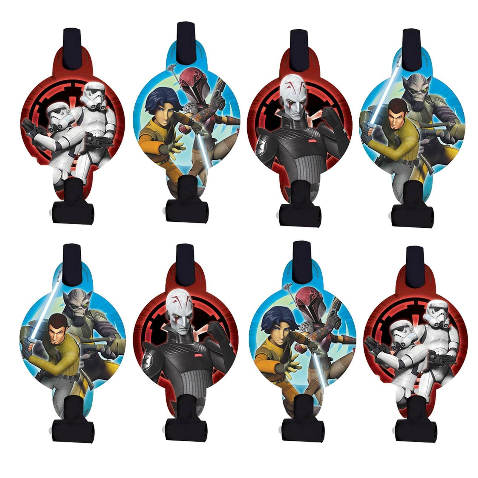 Star Wars Rebels Party Blowers (Pack of 8)
