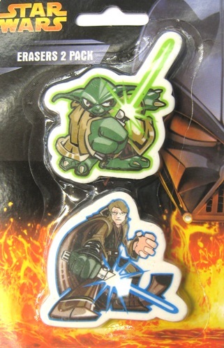Star Wars Erasers (Pack of 2)