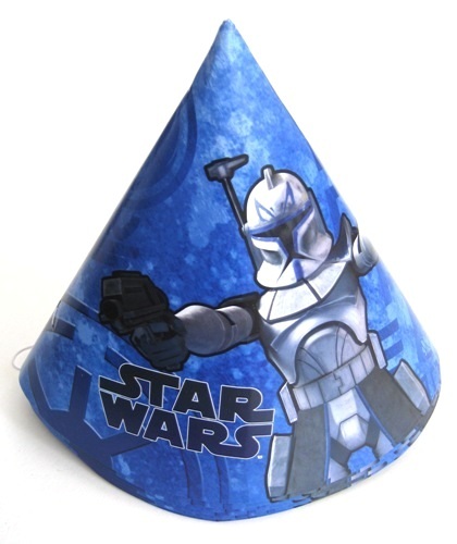 Star Wars: The Clone Wars Party Hats (Pack of 6)