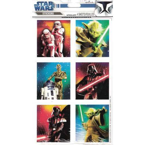 Star Wars Stickers (Pack of 24)