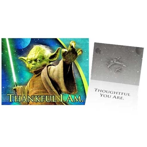 Star Wars Thank You Cards (Pack of 8)