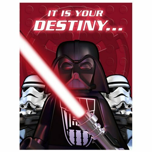 Lego Star Wars Party Invitations (Pack of 8)