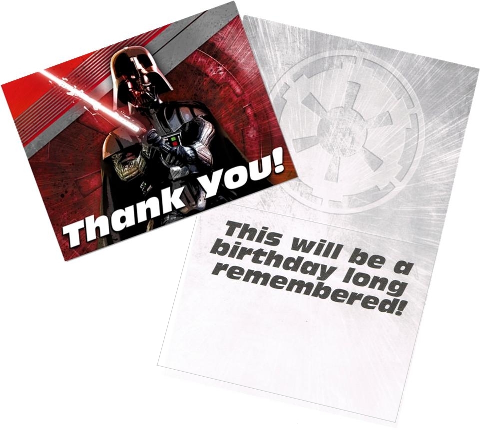 Star Wars Generations Thank You Cards (Pack of 8)