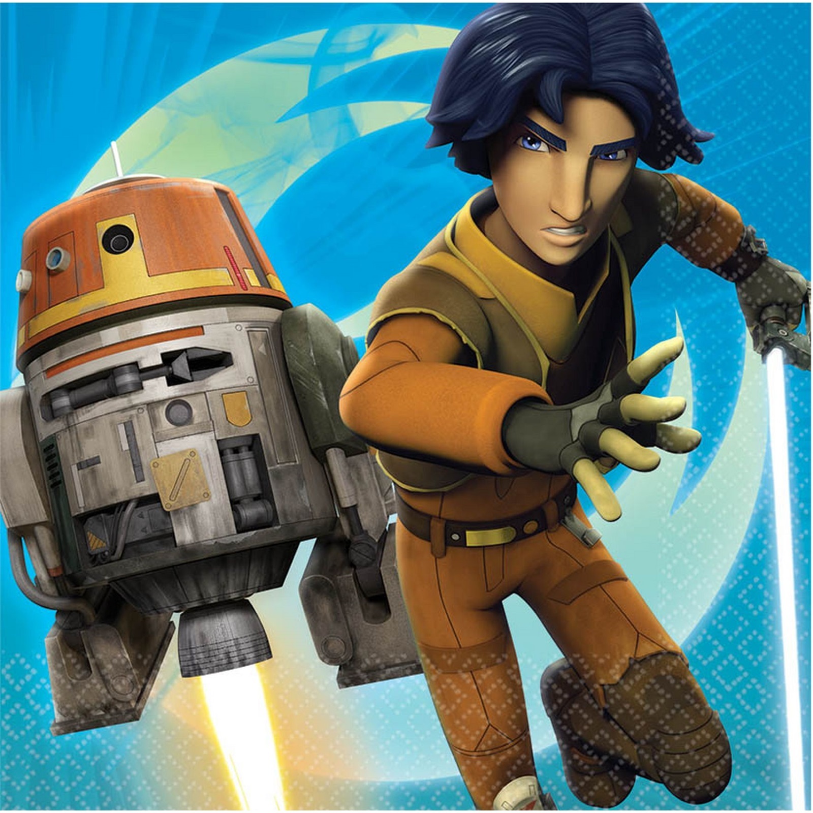 Star Wars Rebels Large Napkins / Serviettes (Pack of 16)