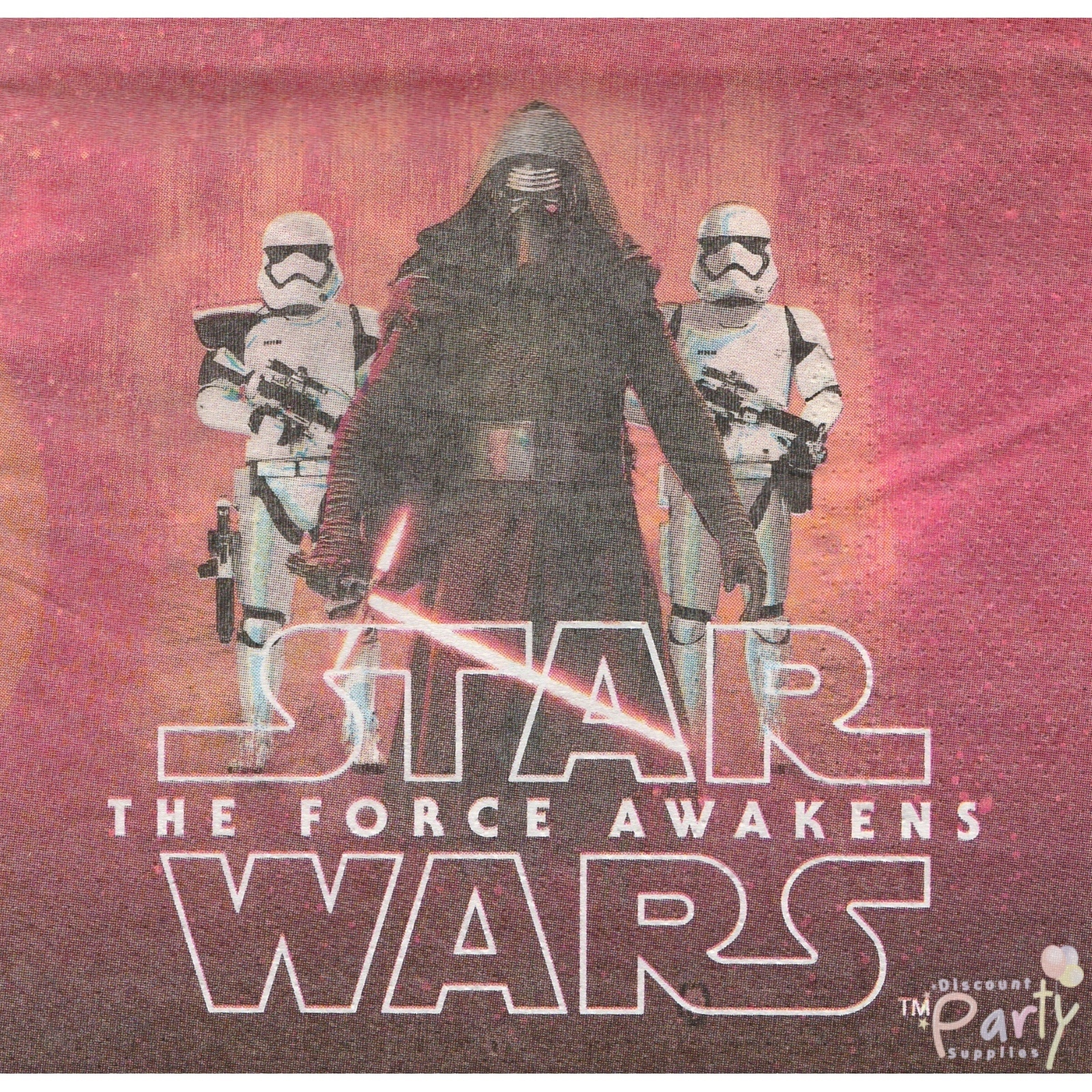 Star Wars The Force Awakens Large Napkins / Serviettes (Pack of 16)