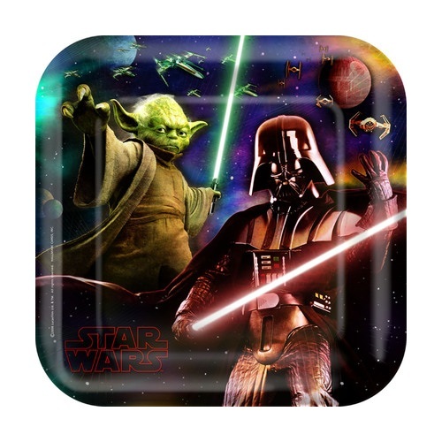 Star Wars: Feel the Force Large Paper Plates (Pack of 8)