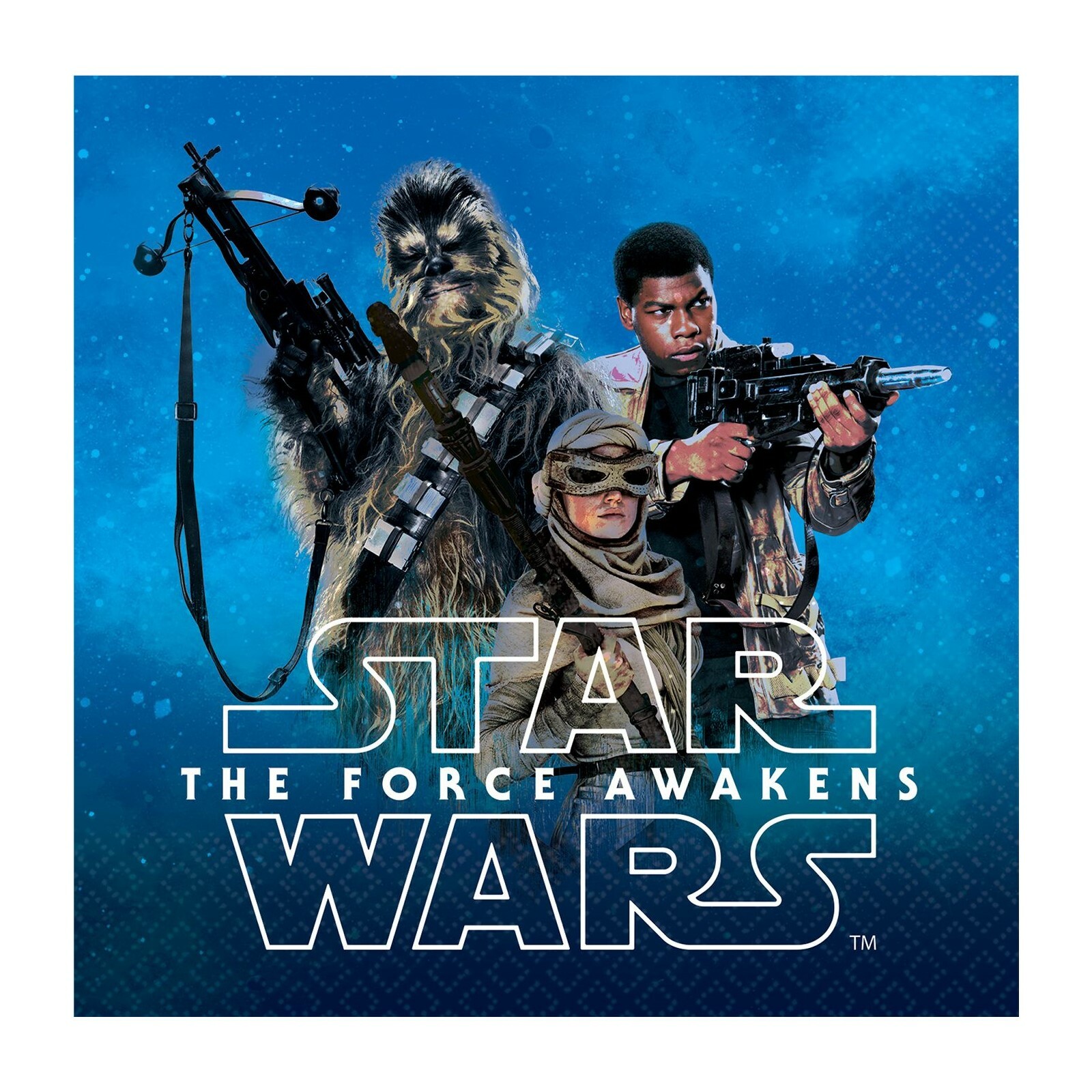 Star Wars The Force Awakens Small Napkins / Serviettes (Pack of 16)