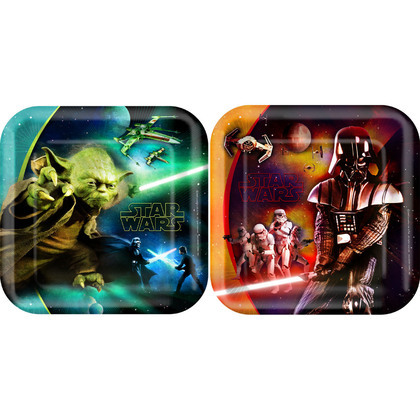Star Wars: Feel the Force Small Paper Plates (Pack of 8)