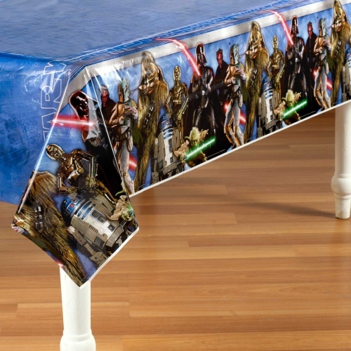 Star Wars Generations Plastic Tablecloth