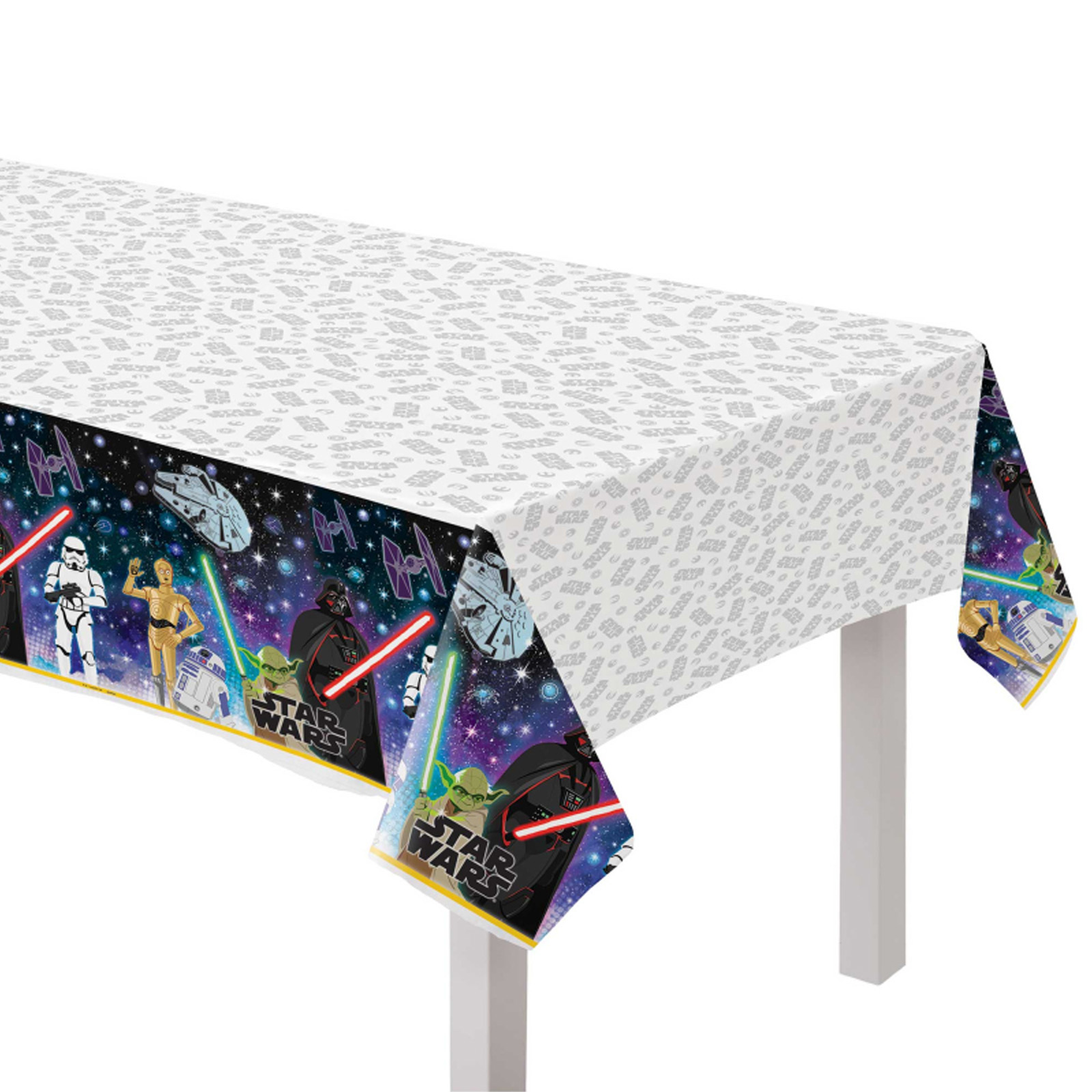 Star Wars Galaxy Plastic Tablecloth Star Wars Boys Birthday Party