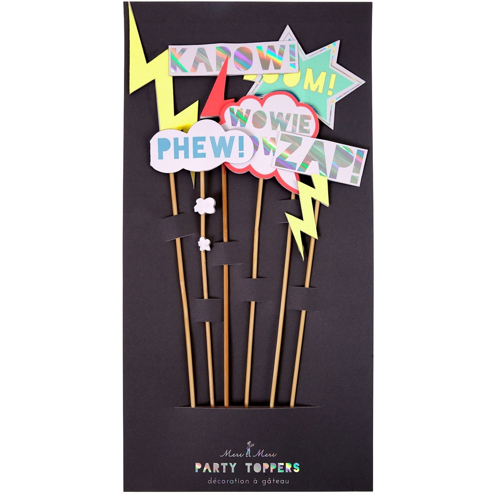 Meri Meri Zap Cake Picks (Pack of 6)