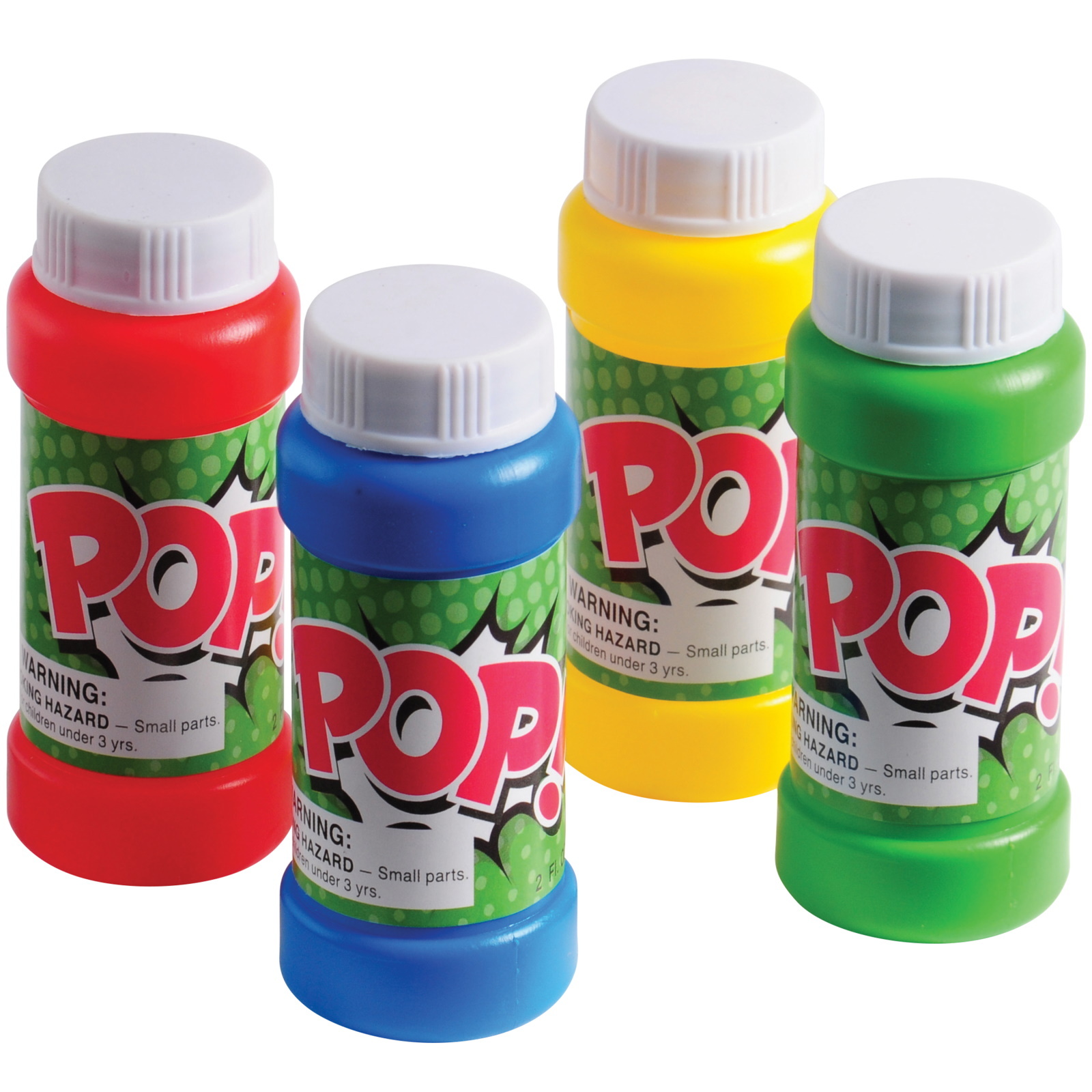 Superhero Bubble Bottles (Pack of 12)