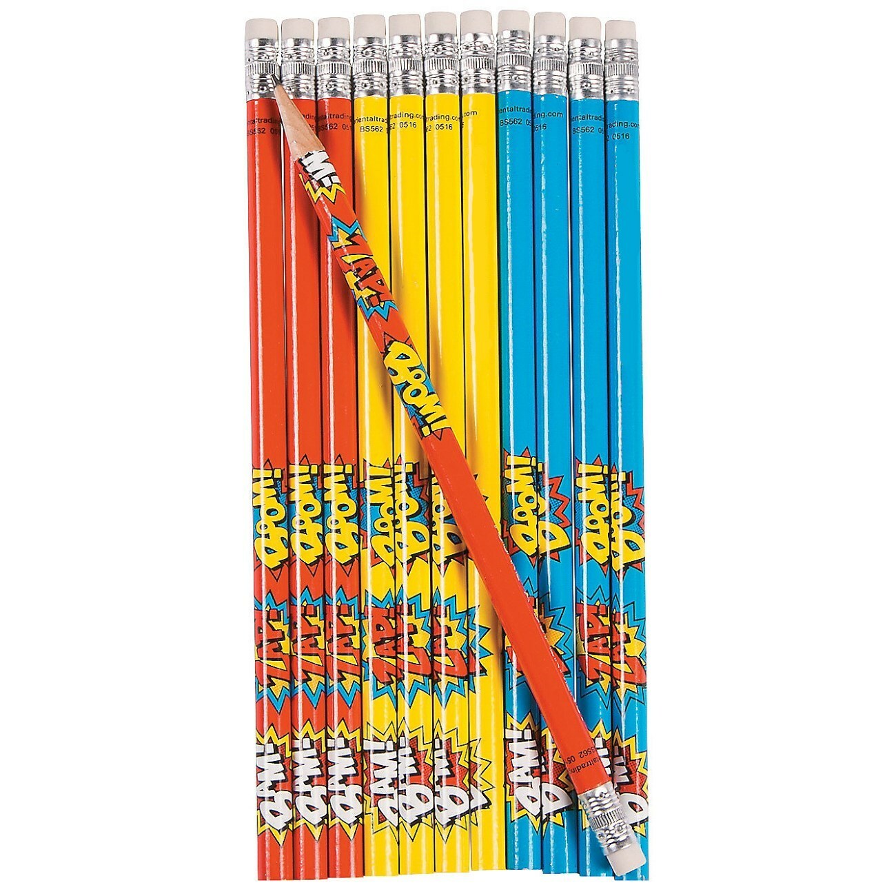 Superhero Pencils (Pack of 24)