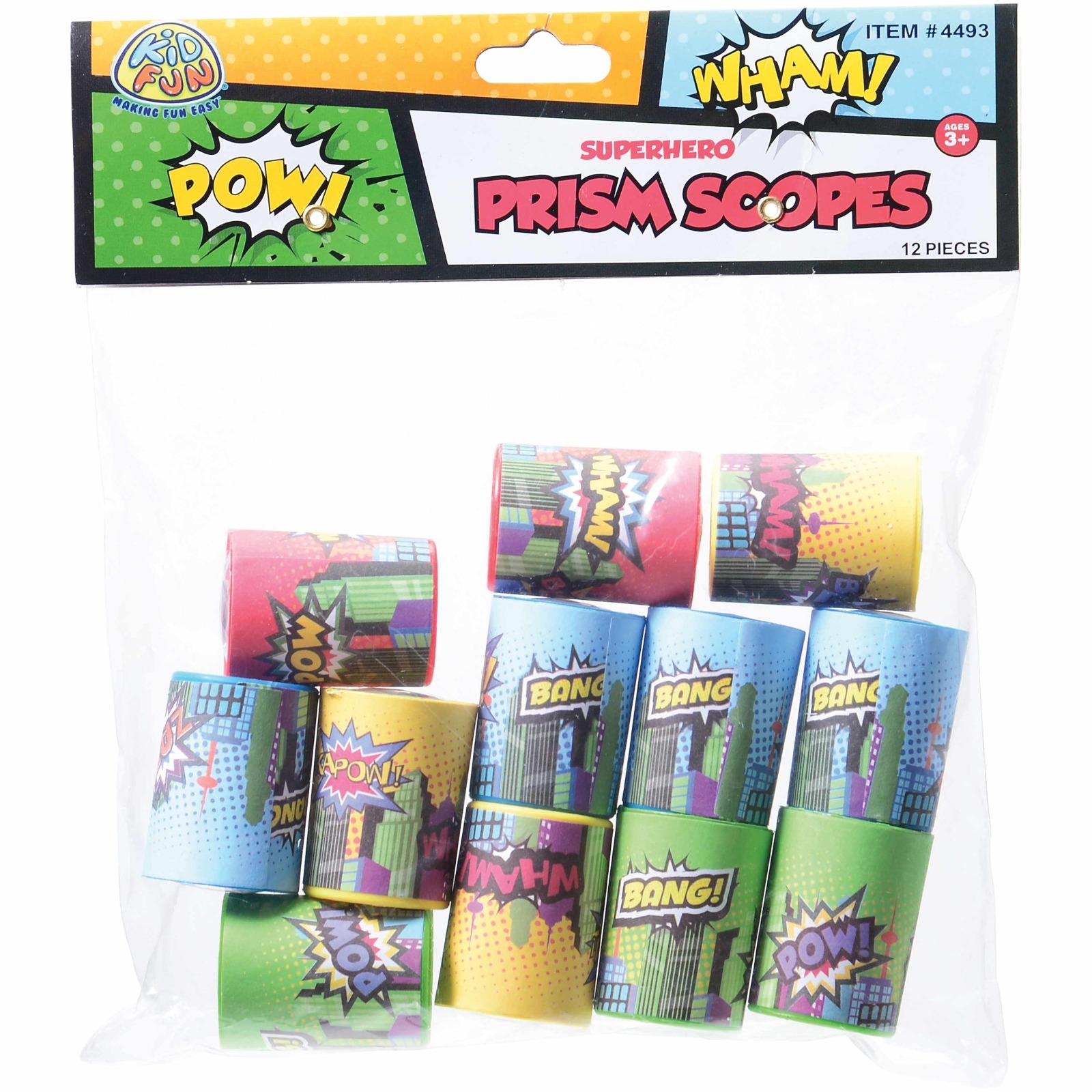 Superhero Prism Scopes (Pack of 12)