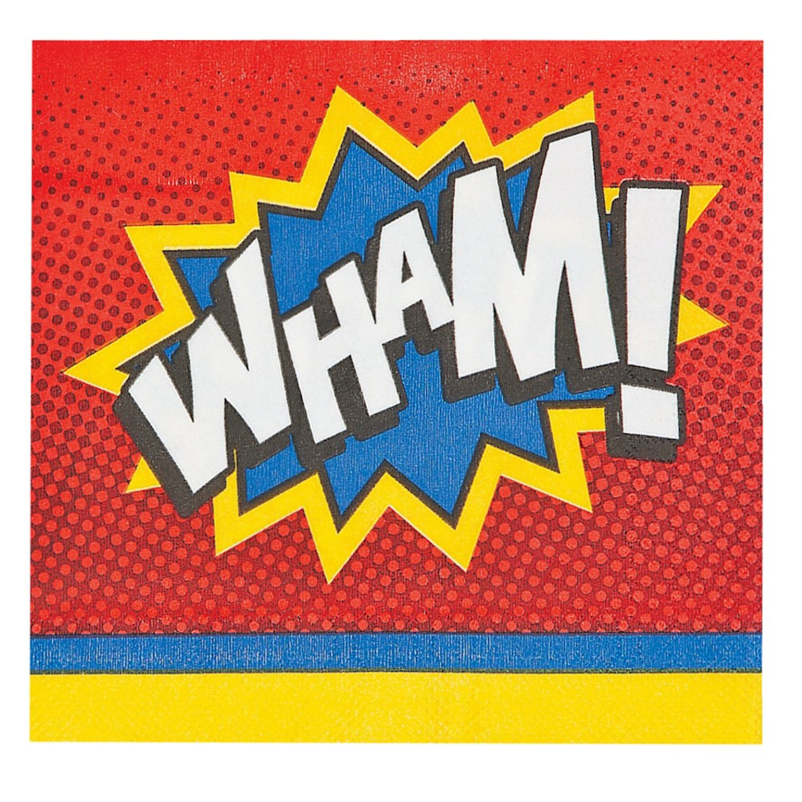 Superhero Large Napkins / Serviettes (Pack of 16)