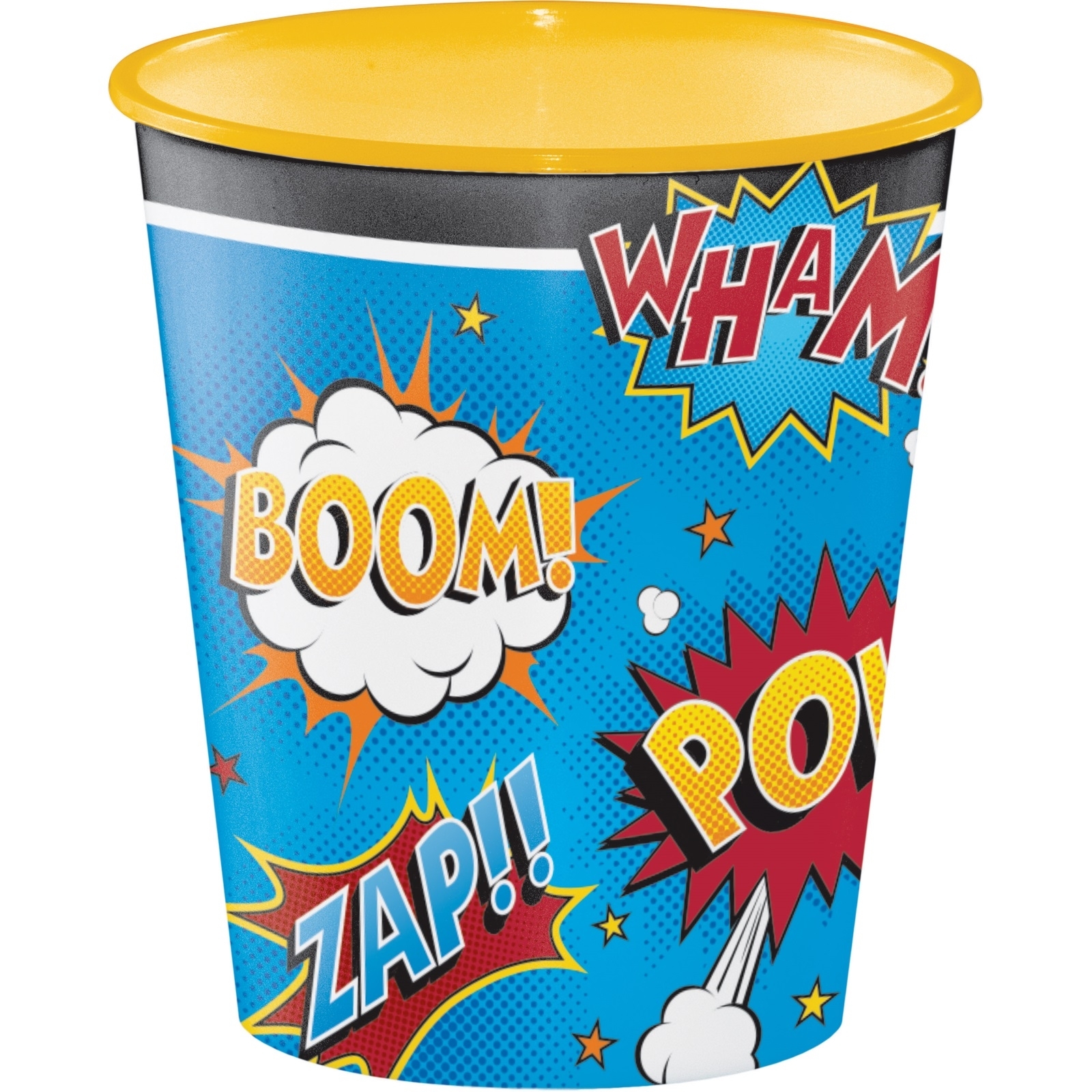 Superhero Slogan Large Plastic Cup
