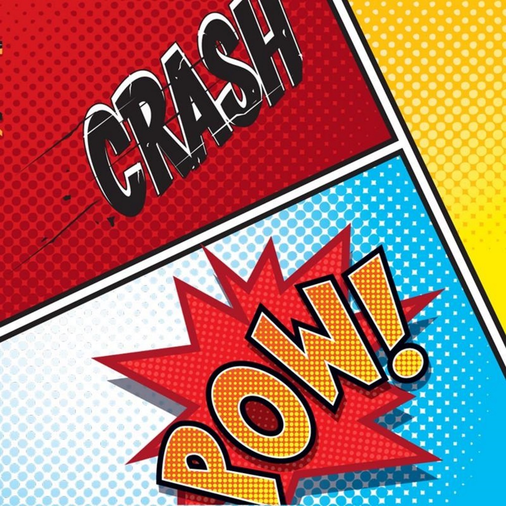 Superhero Small Napkins / Serviettes (Pack of 20)