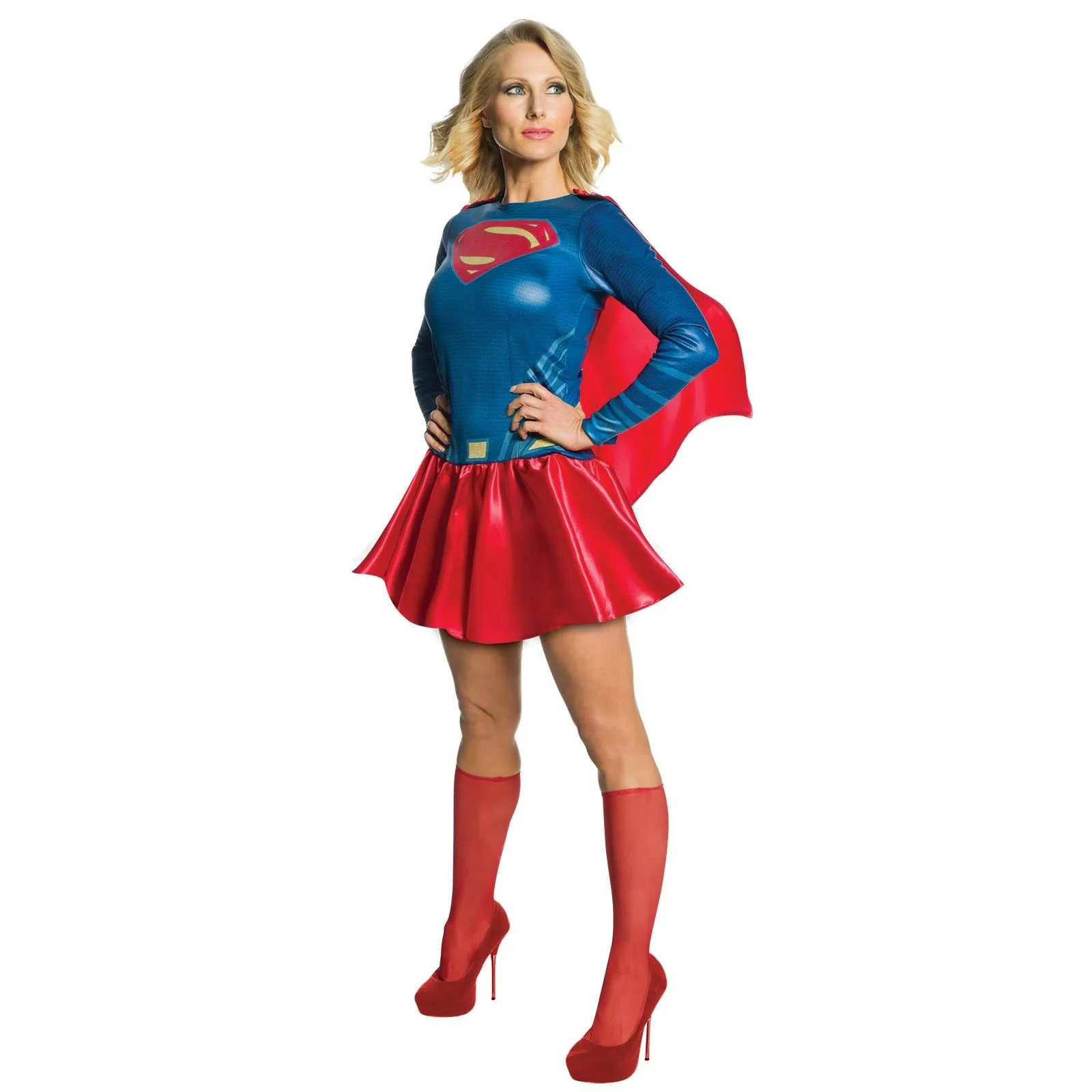 Supergirl Dress Women's Costume Small