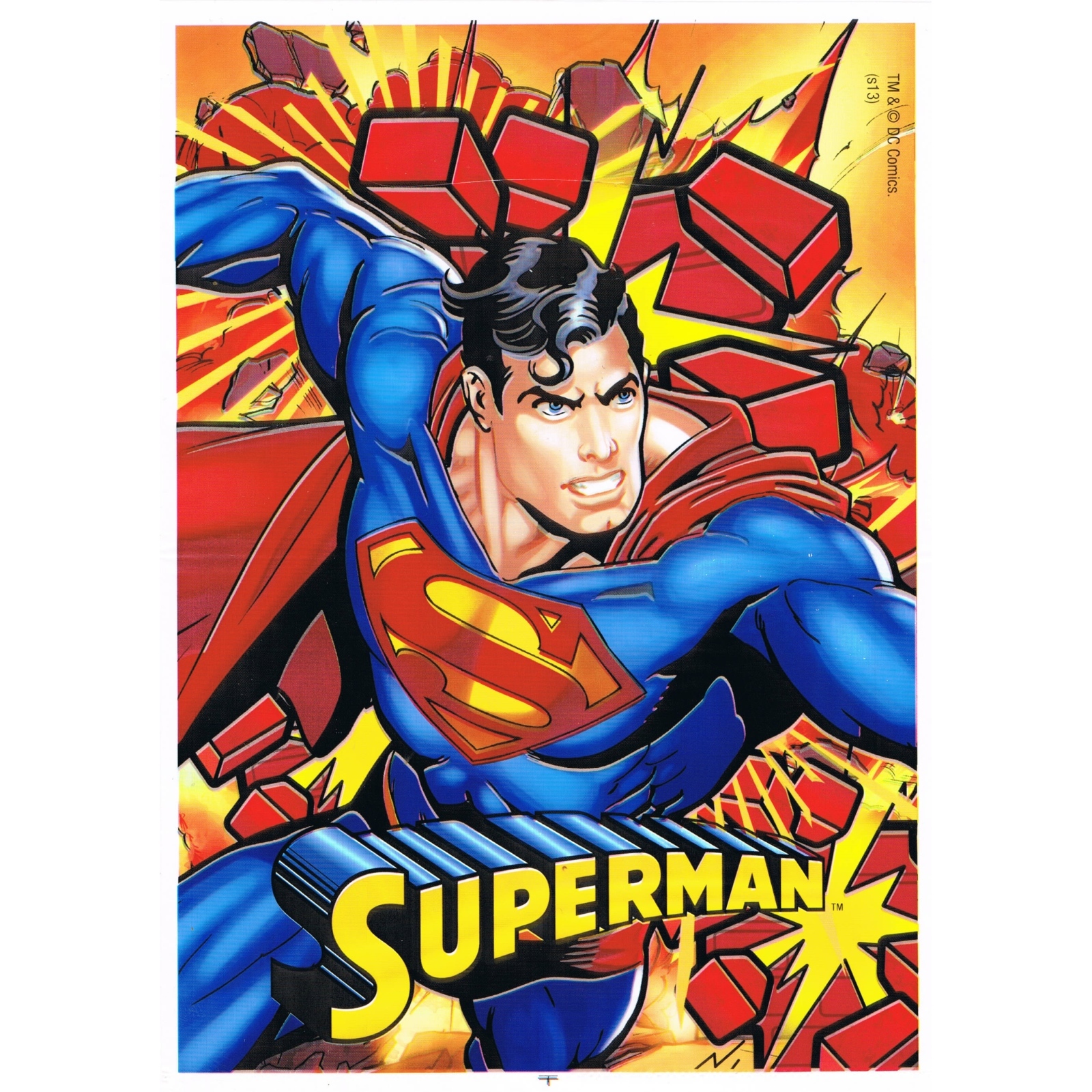 Superman Lolly/Treat Bags (Pack of 8)