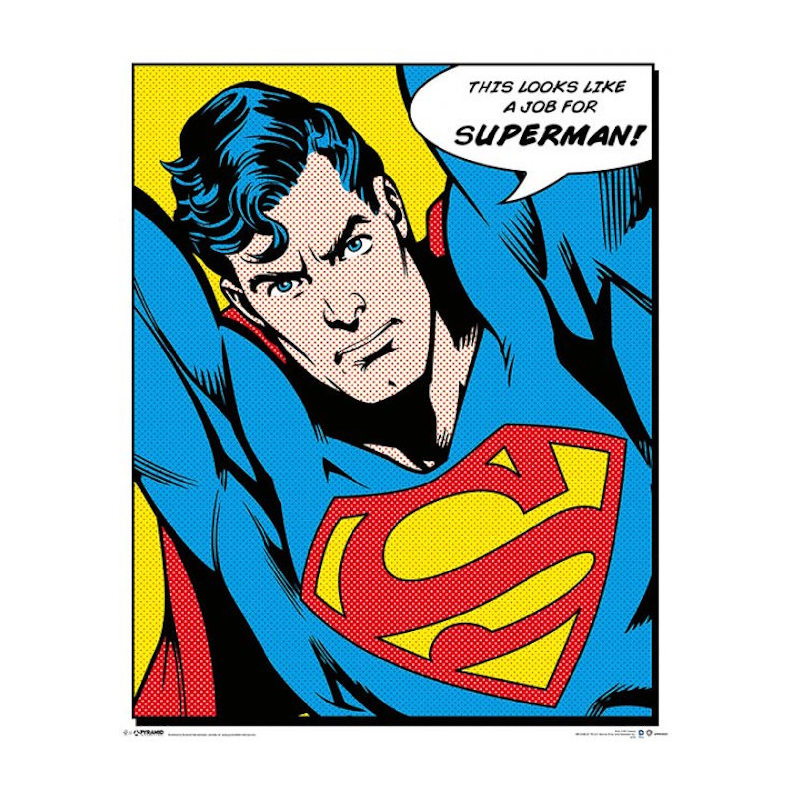 DC Comics Superman Job Poster 