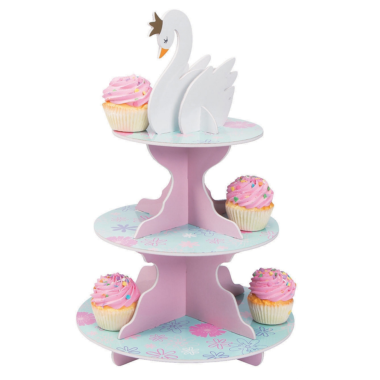 Sweet Swan Cupcake Stand